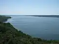 Blick auf den Tollensesee Richtung Süden