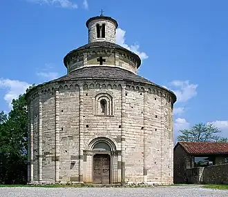 Rotonda di San Tomè, Almenno San Bartolomeo, 12. Jahrhundert.