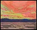 Sonnenuntergang, Sommer 1915. McMichael Canadian Art Collection