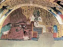 Abbildung des Gottes Osiris im TT3