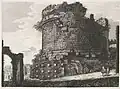 Grabmal der Caecilia Metella an der Via Appia