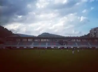 Das Tomori-Stadion 2015