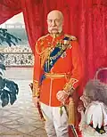 Kaiser Franz Joseph I. in Schloß Schönbrunn