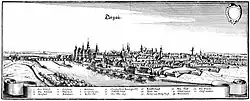 Stich von Matthäus Merian um 1650