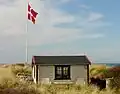 Strandhütte am Tornby Strand