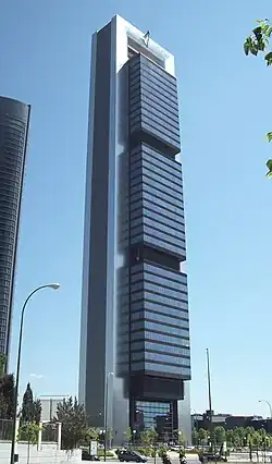 Der Torre Caja Madrid, Firmensitz der Caja Madrid