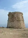 Wachturm aus der 2. Hälfte des 18. Jh. am Cap