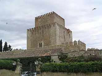 Burg an der Festungsmauer