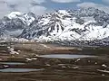 Landschaft im Süden des Rajons