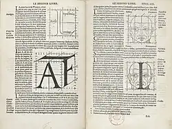 Geoffroy Tory – Abbildungen aus Champfleury (1529)