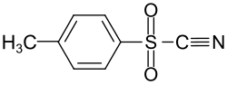 Strukturformel von Tosylcyanid