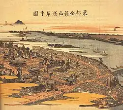Tempel Kinryūzan in Edo[A 1]