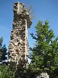 Ruinen der Burg Arzenc