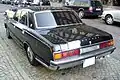 Toyota Century (1982): Heckpartie eines in Deutschland zugelassenen Autos
