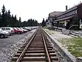 Neues Gleis bei Ja­ku­szyce (Au­gust 2009)