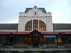Das Bahnhofsgebäude