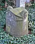 Grabstein, Seitenansicht