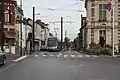 Doppelspurinsel in Fresnes-sur-Escaut