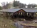 Linker Seitenschuppen des Tramway Museums