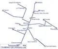 Straßenbahnnetz 1914