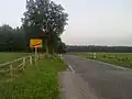 Ehemaliger Transitweg am Ortsausgang von Heinkenborstel