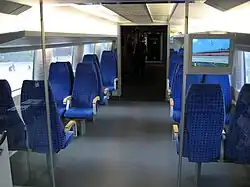 Interieur des TR07 in München