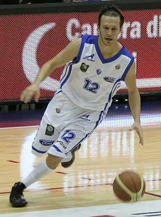 Diener 2010 im Trikot von Sassari