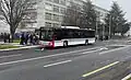 Strasse in Orbe