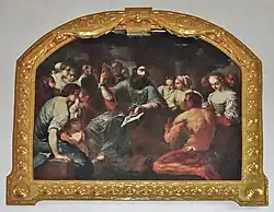 Der hl. Maximilian, Gemälde von J. A. Cusetti