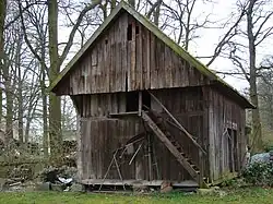 Treppenspeicher von 1767 in Baven