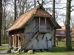 Treppenspeicher von 1808 in Weesen