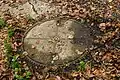 Deckel eines Sprengschachtes in der Rhön