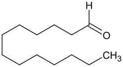 Strukturformel von Tridecanal