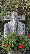 Schaftkreuz zum Almosensammeln