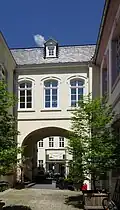 Verbindung zwischen Bau B und H