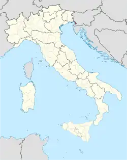 Lage innerhalb Italiens