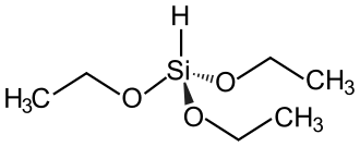 Strukturformel von Triethoxysilan