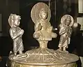 Indra, Buddha und Brahma