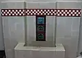 Ehemaliger Trinkbrunnen in der Großen Halle