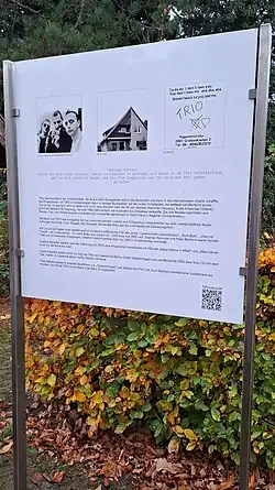 Trio Gedenktafel