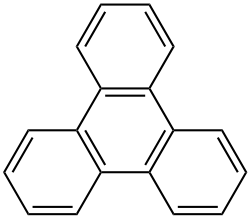 Strukturformel von Triphenylen