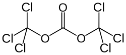 Struktur von Triphosgen
