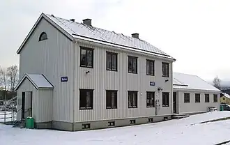 Bahnstation von Trofors