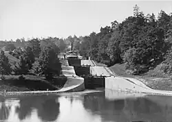 Mittlere Schleusentreppe von 1844 (Bild um 1980)