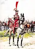 Trompeter in großer Uniform (1810–1814)