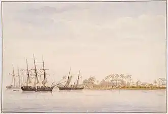 Plantage Domburg um 1860