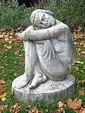 „Ruhendes Mädchen“ (1952) Berlin-Zehlendorf