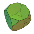 Hexaederstumpf.