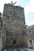 Schildmauer von innen