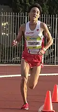 Hironori Tsuetaki Rang dreizehn in 8:45,81&nbsp;min